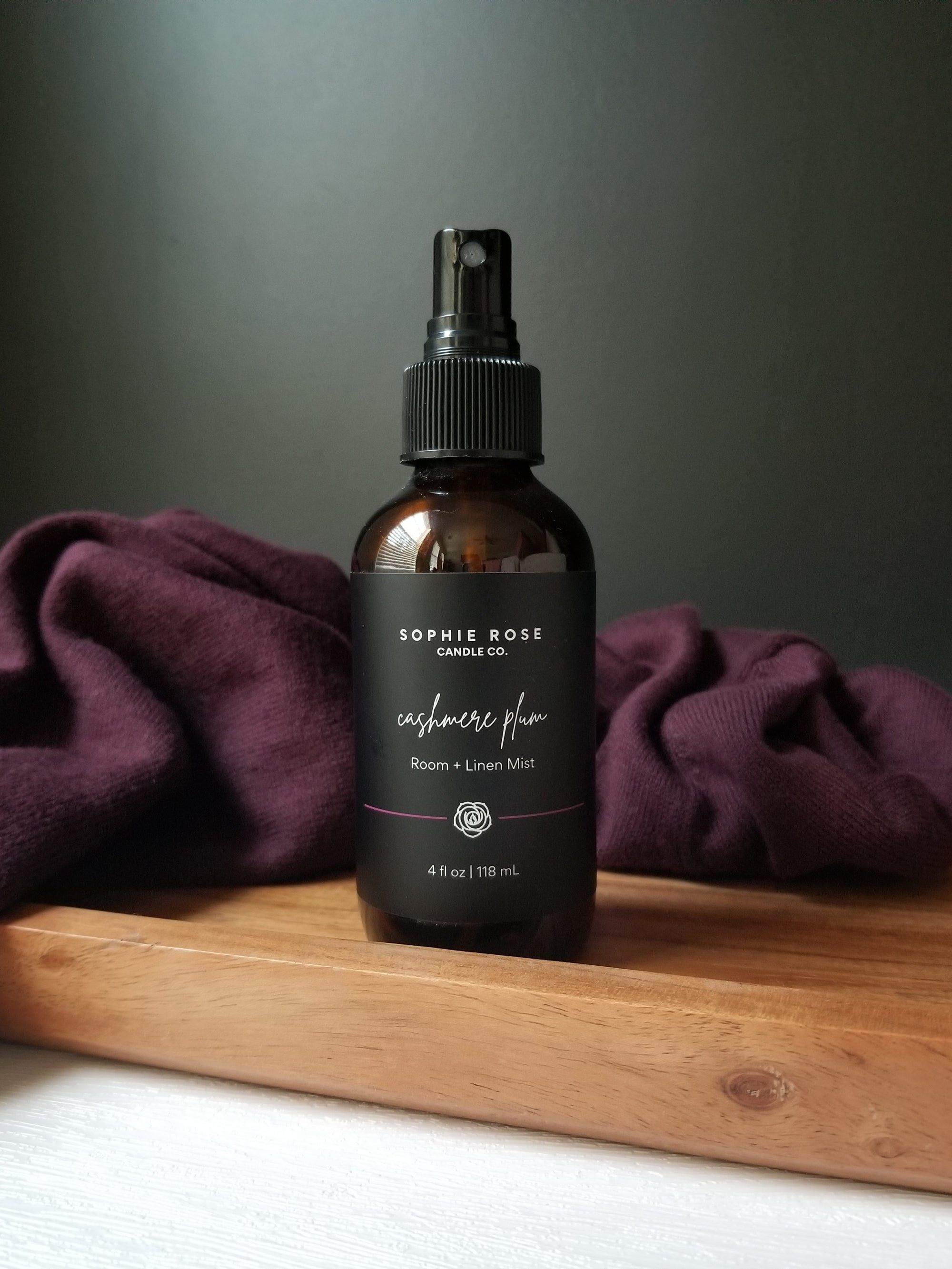 Cashmere Plum Room Spray by Sophie Rose Candle Co.