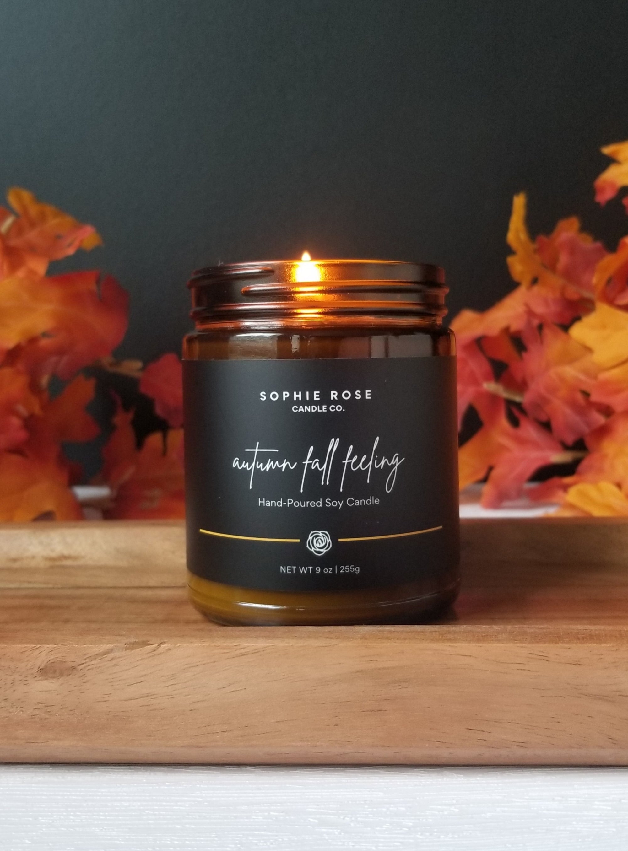 Autumn Fall Feeling Candle by Sophie Rose Candle Co.