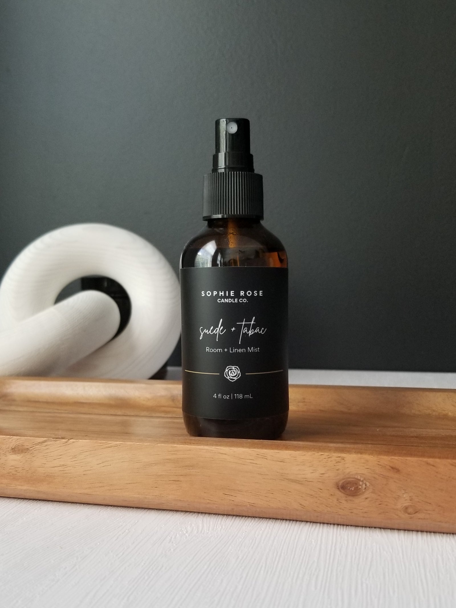 Suede + Tabac Room + Linen Mist