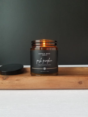 Posh Pumpkin Soy Candle by Sophie Rose Candle Co.
