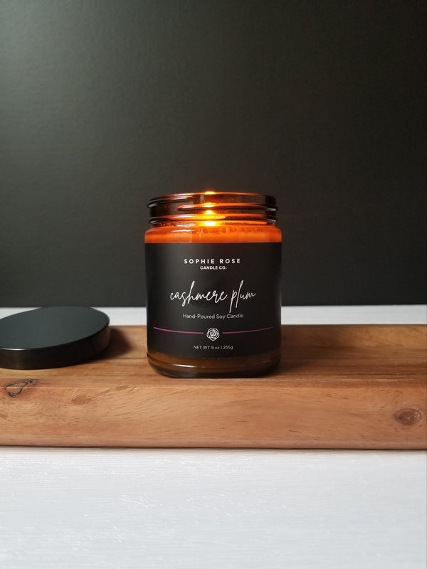 Cashmere Plum by Sophie Rose Candle Co.